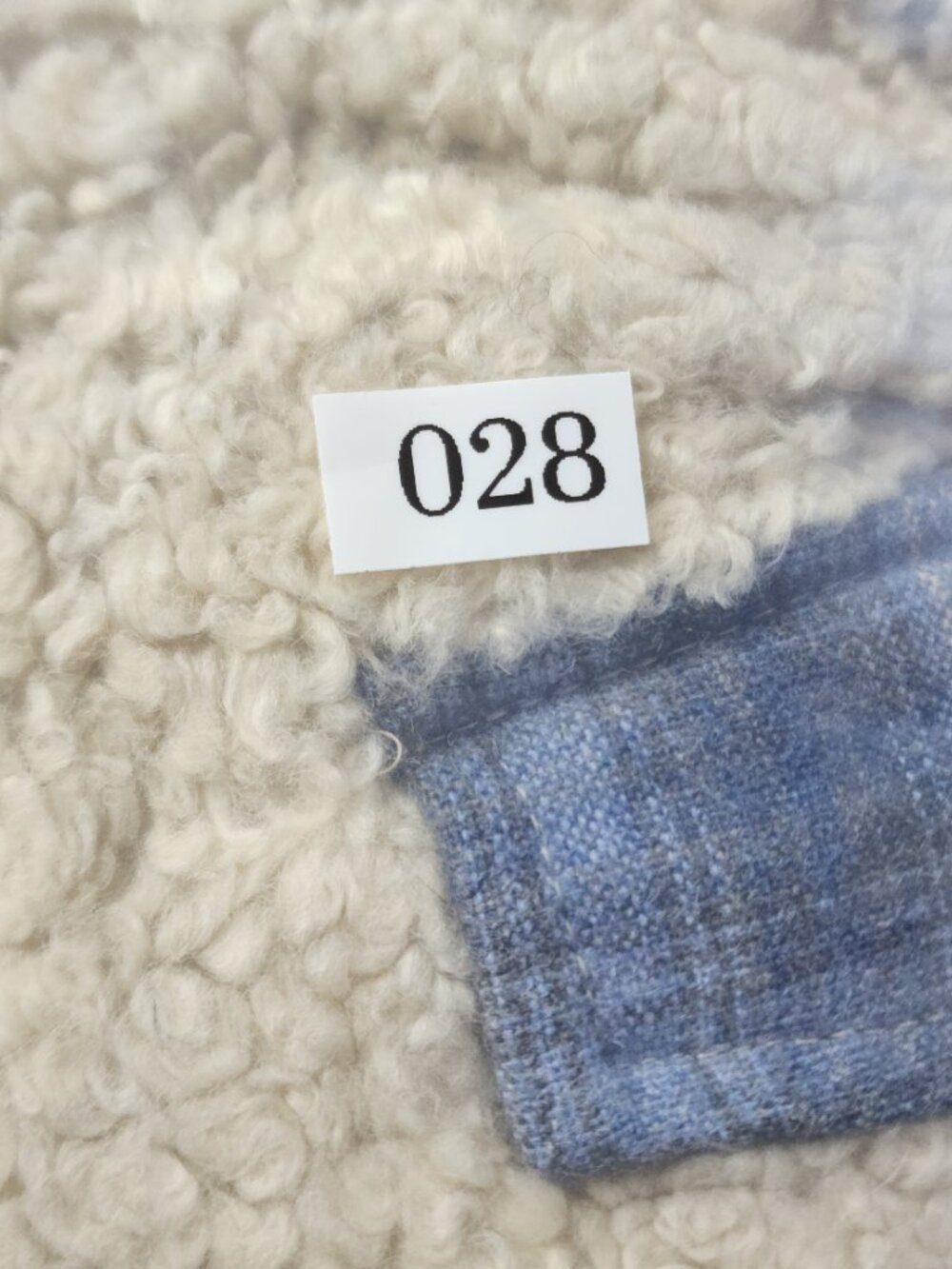 Pendleton Sherpa Fleece Jacket Cream Cozy Zip S/ M - Picture 14 of 14